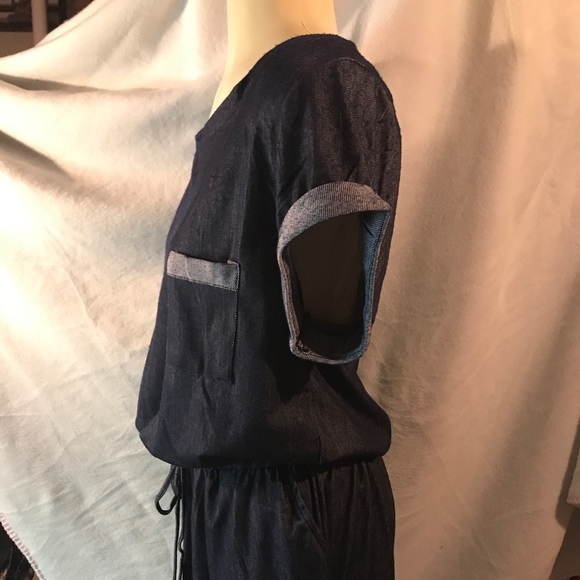 Yado sz XLg Denim Romper - Picture 5 of 8